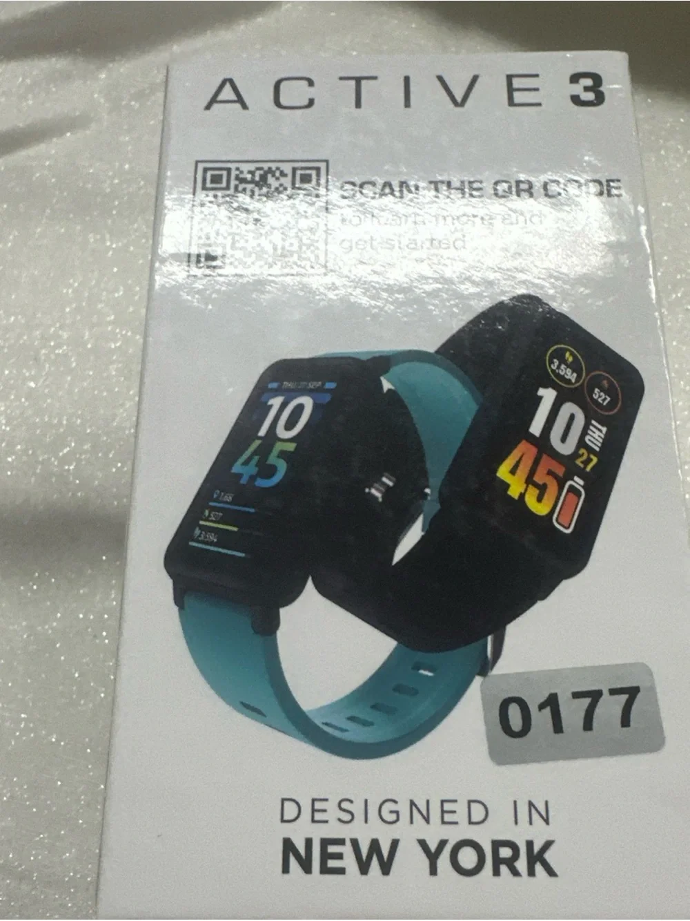 (177) Active 3 Smartwatch - Pink Strap